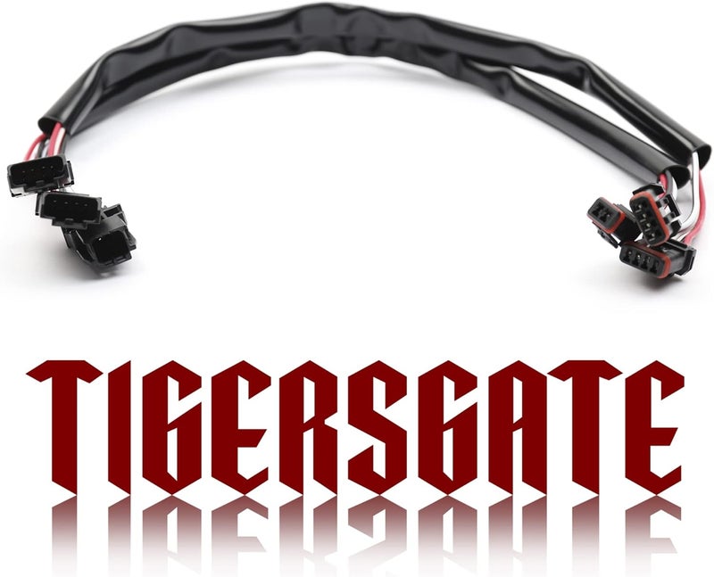 TIGERSGATE 16 INCH Handlebar Wiring Wire Extension Harness（CAN Bus） for Harley Softails Dynas Touring Sportsters - Image 1